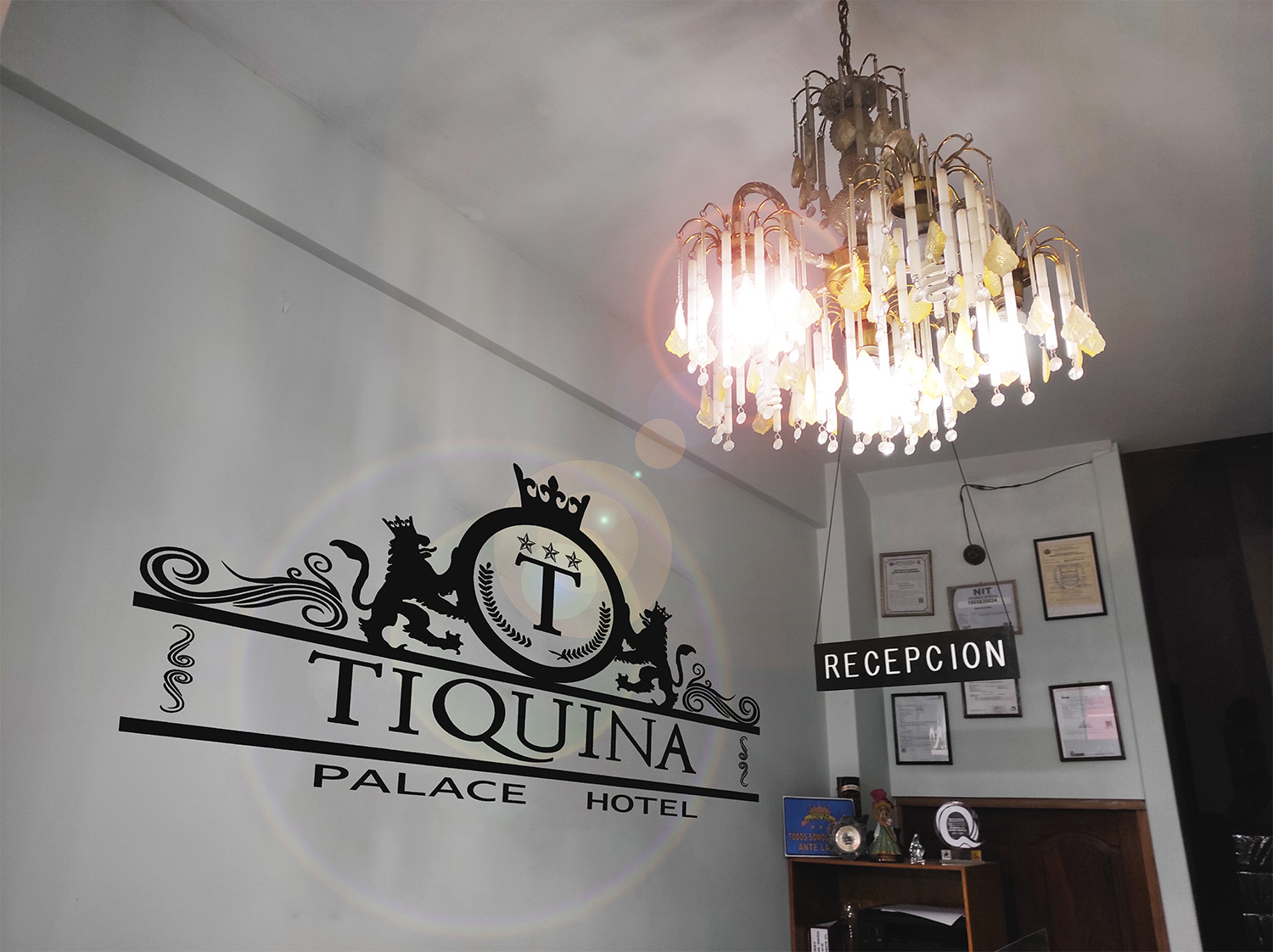 Visi&oacute;n del hotel